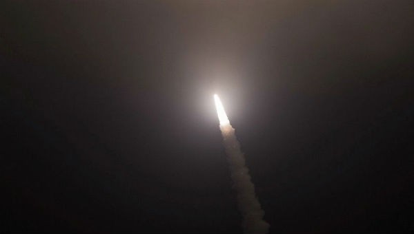 Mỹ vừa thử tên lửa đạn đạo liên lục địa Minuteman III.