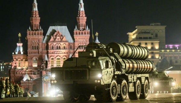 Hệ thống phòng không của S-400 Nga.