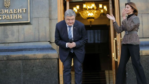 Tổng thống Ukraine Piotr Poroshenko.