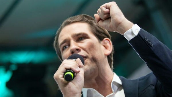 Thủ tướng Áo Sebastian Kurz.