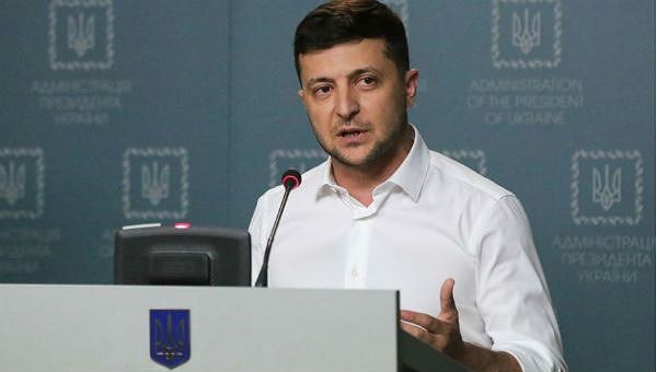 Tổng thống Ukraine Vladimir Zelensky.