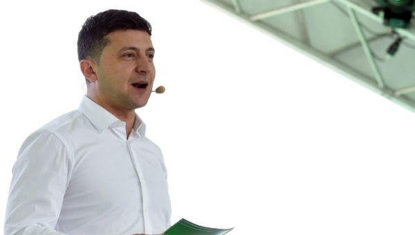 Tổng thống Ukraine Vladimir Zelensky.