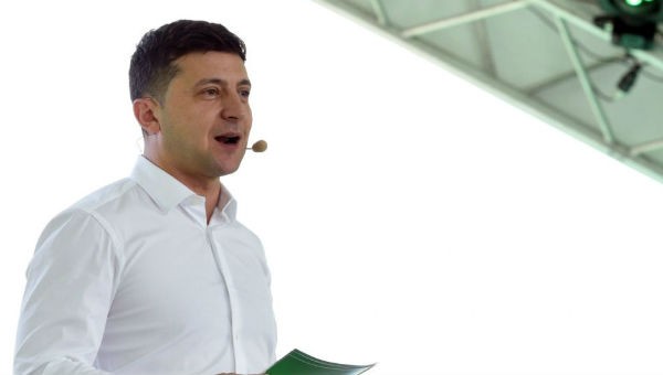 Tổng thống Ukraine Vladimir Zelensky.