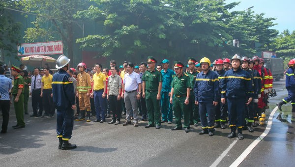 Hình ảnh tại buổi diễn tập