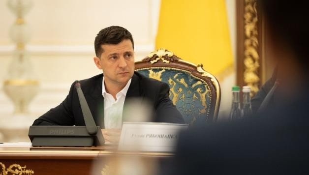 Tổng thống Ukraine Volodymyr Zelensky.