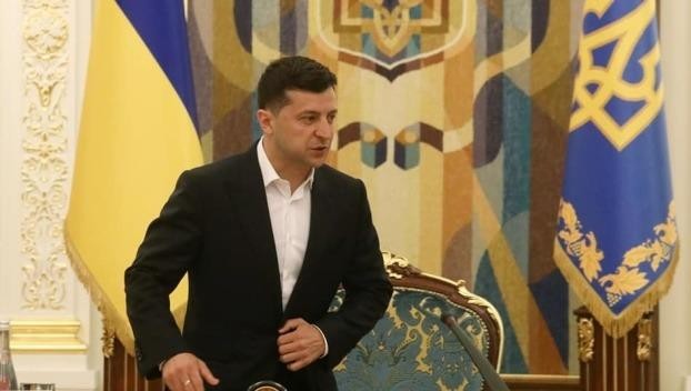 Tổng thống Ukraine Volodymyr Zelensky.