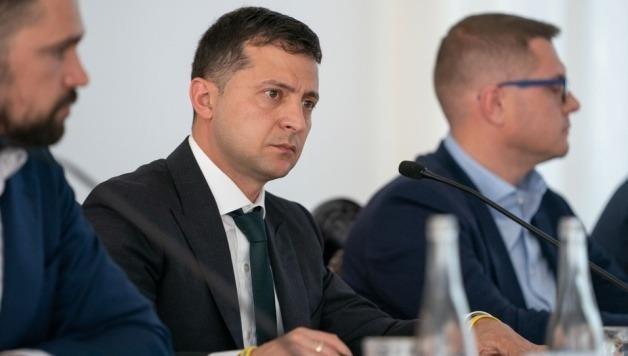 Tổng thống Ukraine Volodymyr Zelensky.