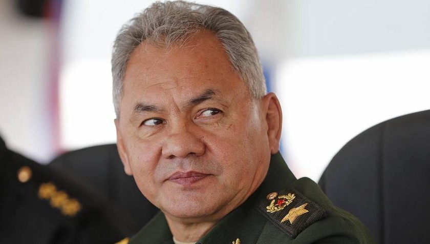 Bộ trưởng Quốc phòng Nga Sergei Shoigu.