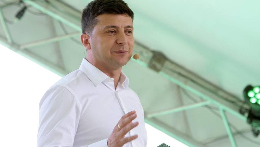 Tổng thống Ukraine Vladimir Zelensky.