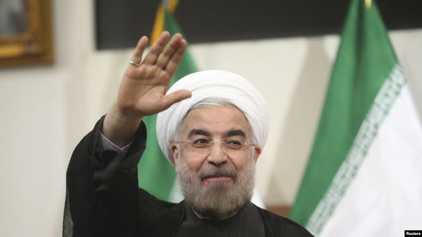 Tổng thống Iran Hassan Rouhani.