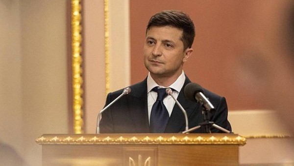 Tổng thống Ukraine Vladi.mir Zelensky