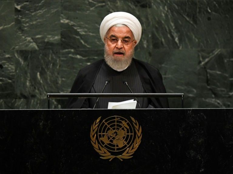 Tổng thống Iran Hassan Rouhani.