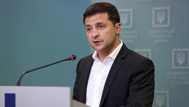 Tổng thống Ukraine Volodymyr Zelensky.