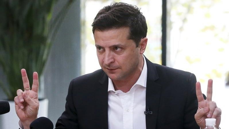 Tổng thống Ukraine Volodymyr Zelensky.