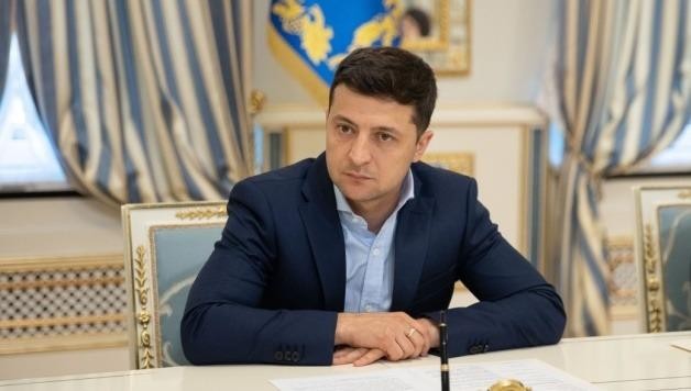 Tổng thống Ukraine Volodymyr Zelensky.