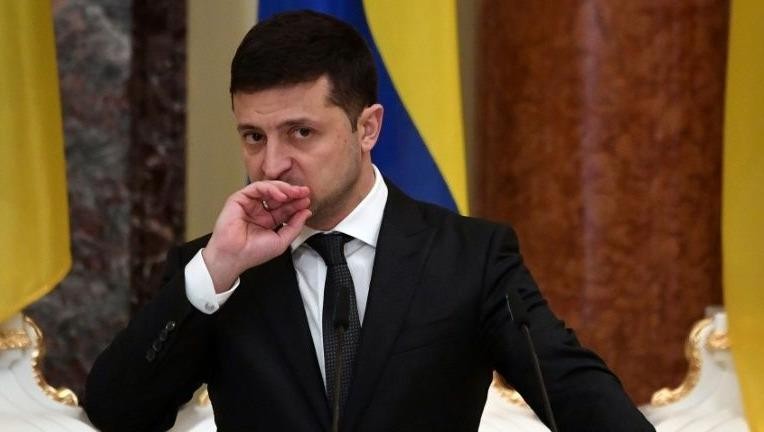 Tổng thống Ukraine Volodymyr Zelensky.