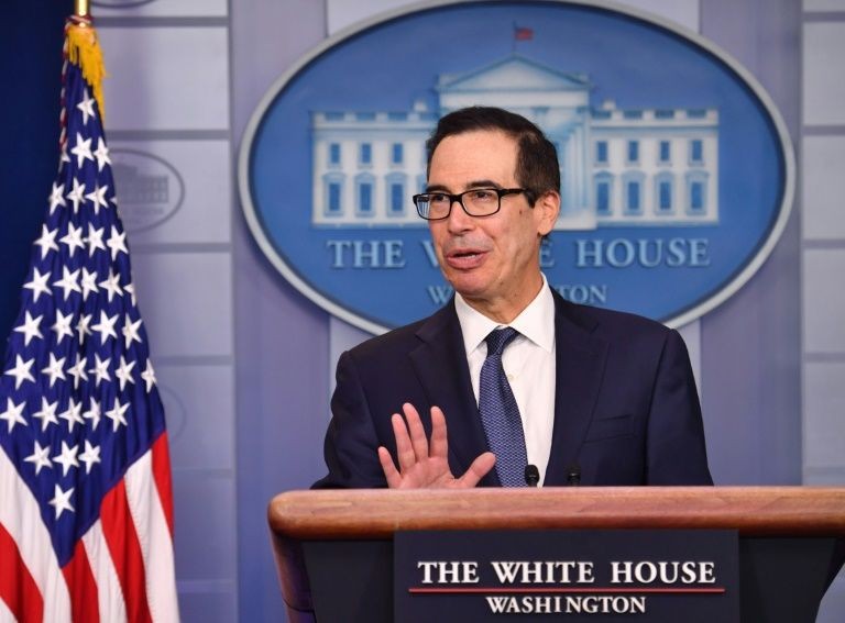 Bộ trưởng Tài chính Mỹ Steven Mnuchin.