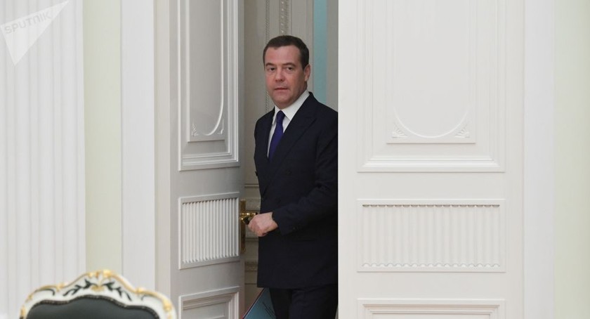 Cựu Thủ tướng Nga Dmitry Medvedev.