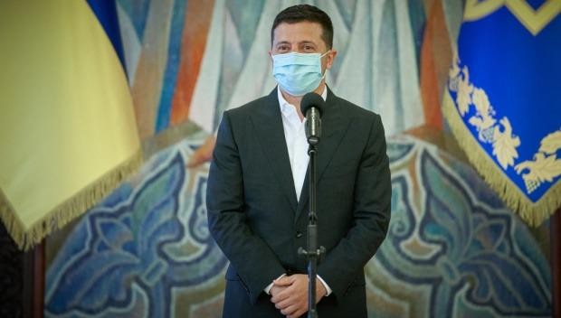 Tổng thống Ukraine Volodymyr Zelensky.