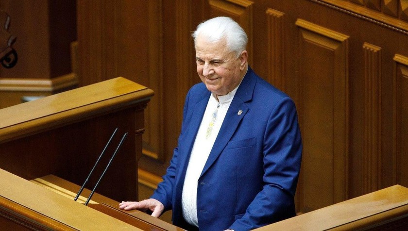 Cựu Tổng thống Ukraine Leonid Kravchuk.