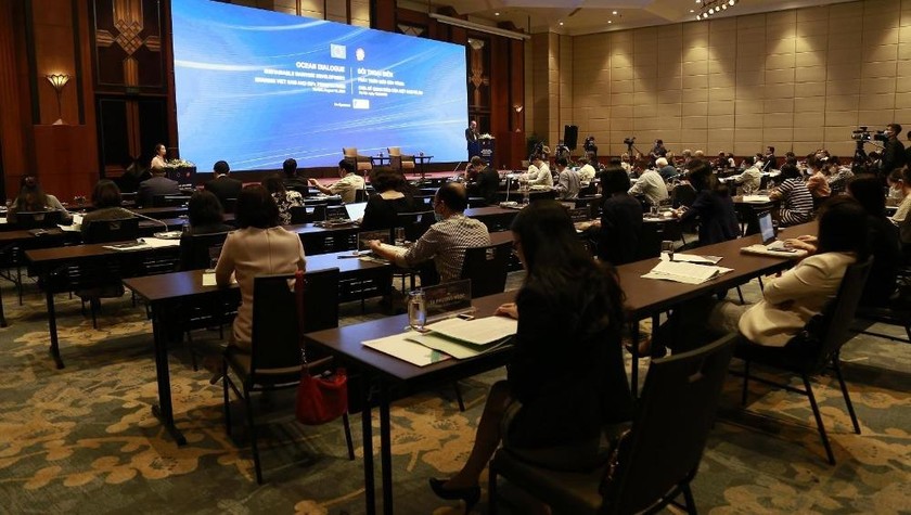 Các đại biểu dự Hội thảo. Ảnh: Trung Hiếu/ báo TG&VN.