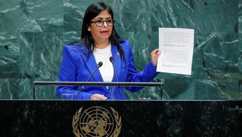 Phó Tổng thống Venezuela Delcy Rodriguez.