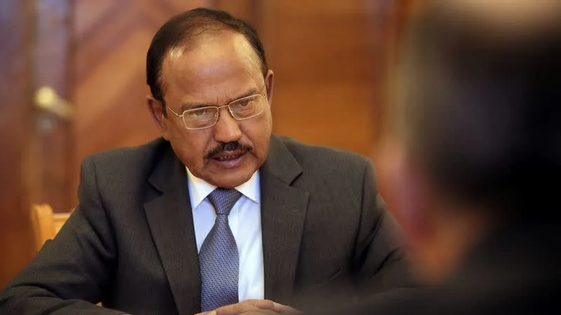 Cố vấn an ninh quốc gia Ấn Độ Ajit Doval.