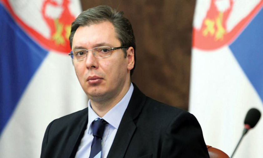 Tổng thống Serbia Aleksandar Vucic.