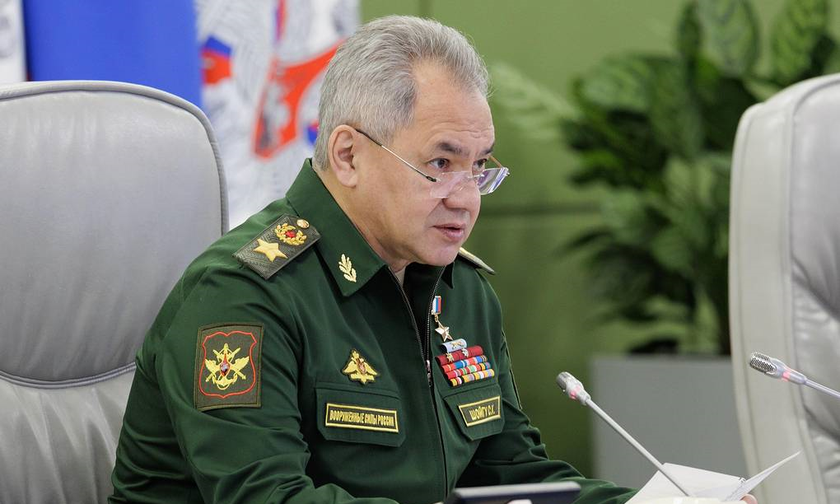 Bộ trưởng Quốc phòng Nga Shoigu.