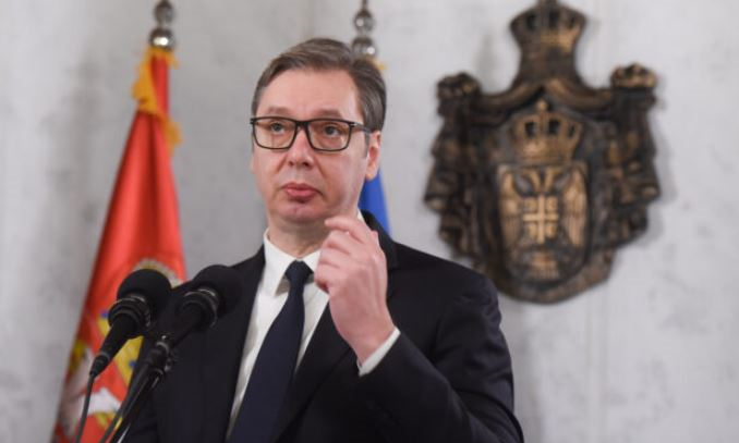 Tổng thống Serbia Aleksandar Vucic.