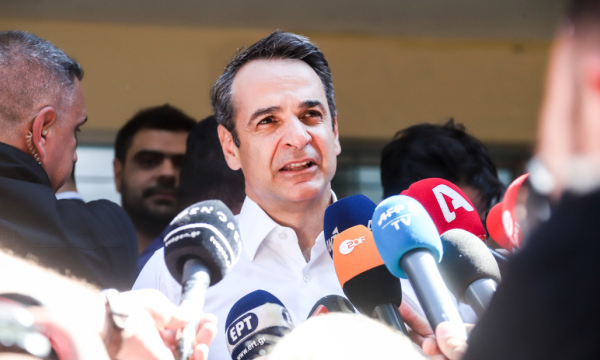 Thủ tướng Hy Lạp Kyriakos Mitsotakis.