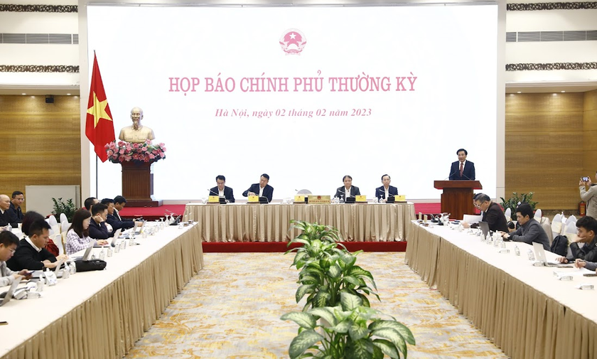 Hình ảnh tại họp báo.