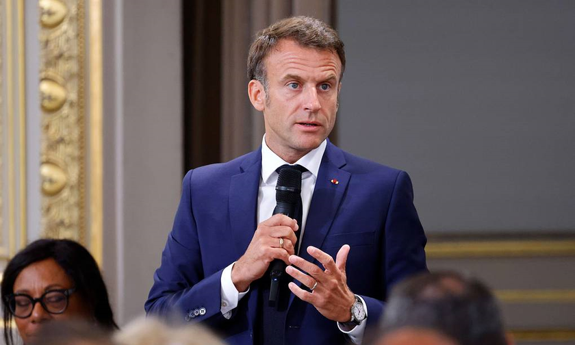 Tổng thống Pháp Emmanuel Macron.