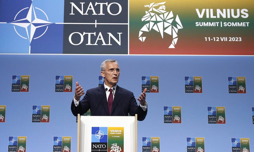 Tổng thư ký NATO Stoltenberg.