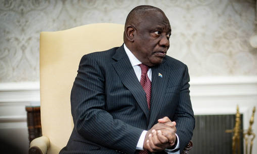 Tổng thống Nam Phi Cyril Ramaphosa.