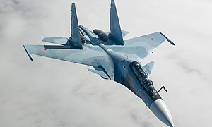 Máy bay chiến đấu Su-30 của Nga.