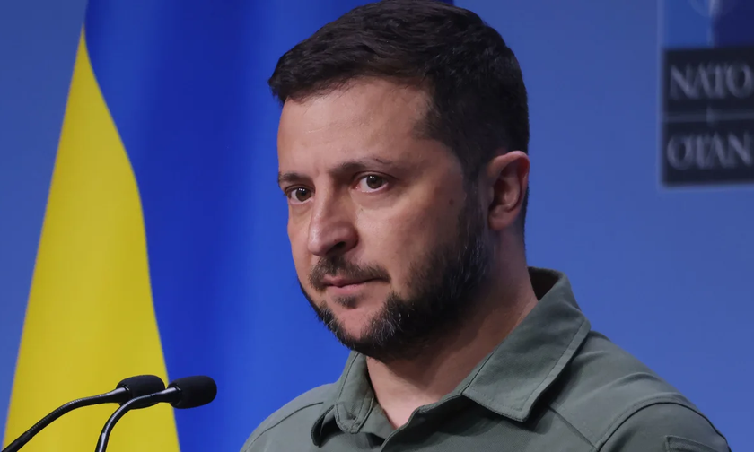 Tổng thống Ukraine Zelensky.