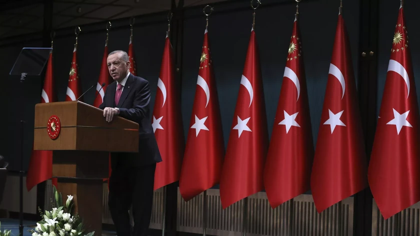 Tổng thống Thổ Nhĩ Kỳ Erdogan.