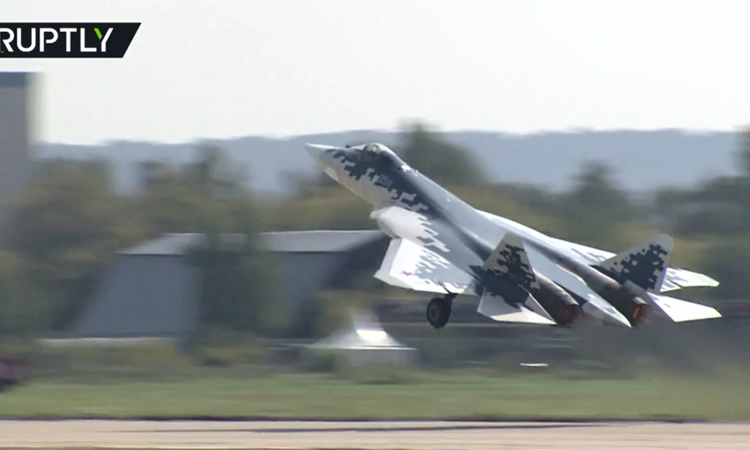 Máy bay Su-57 của Nga.