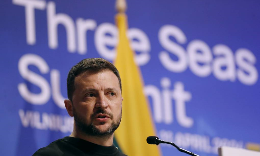 Tổng thống Ukraine Zelensky.