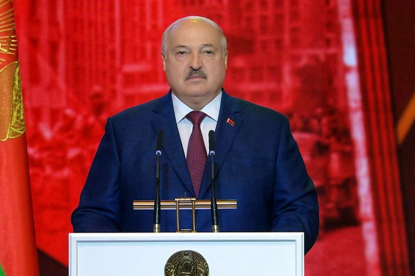 Tổng thống Belarus Alexander Lukashenko.