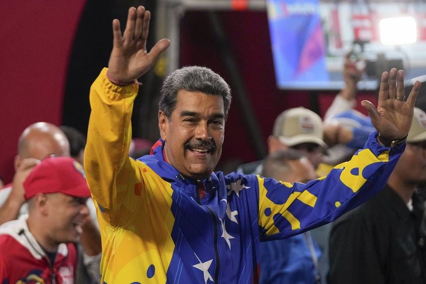 Tổng thống Venezuela Nicolas Maduro.