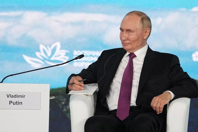 Tổng thống Nga Putin.