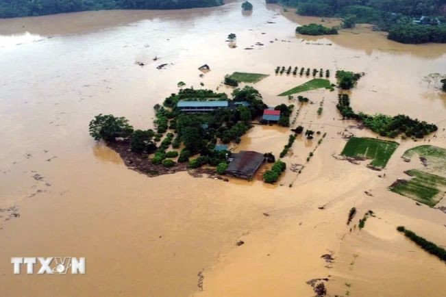 Ảnh minh hoạ: Ngập úng tại xã Thượng Ấm, huyện Sơn Dương, tỉnh Tuyên Quang. Ảnh: TTXVN 