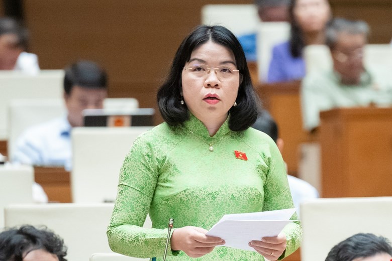 Đại biểu Nguyễn Thị Ngọc Xuân.