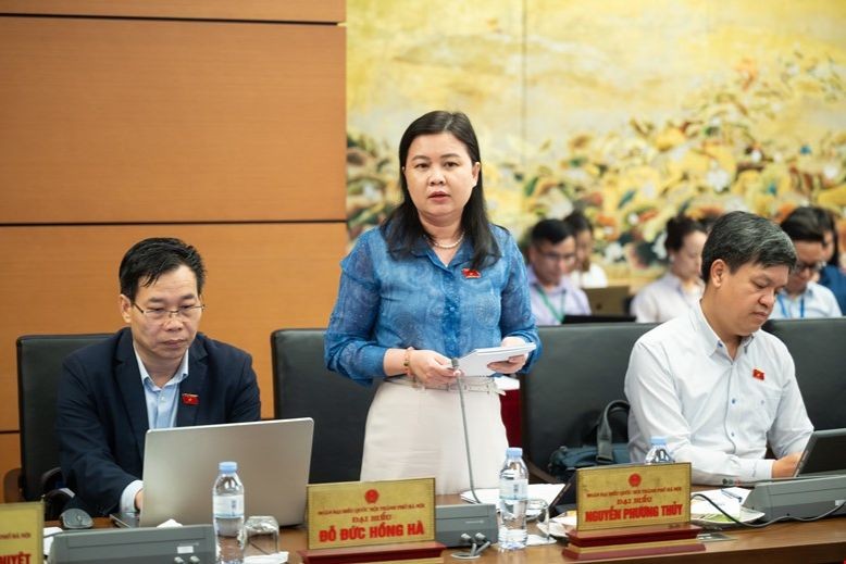 Đại biểu Nguyễn Phương Thuỷ. Ảnh: Quochoi.vn
