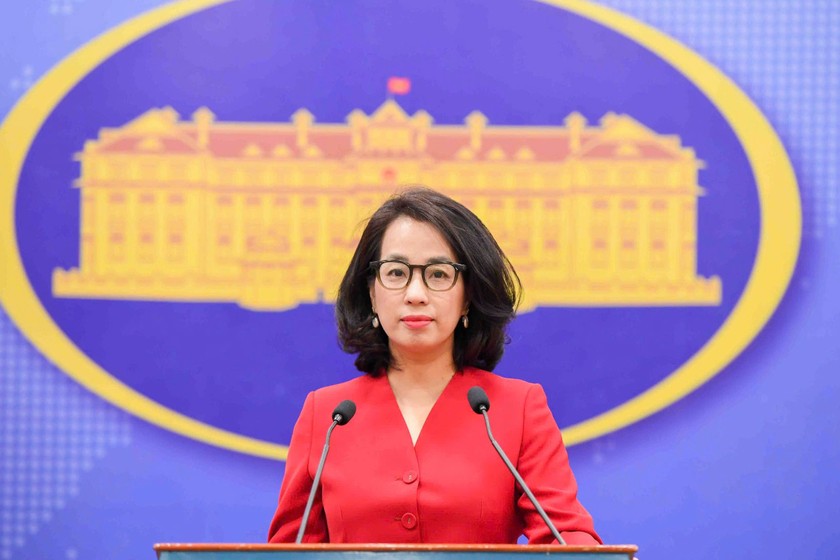 Người Phát ngôn Bộ Ngoại giao Việt Nam Phạm Thu Hằng.