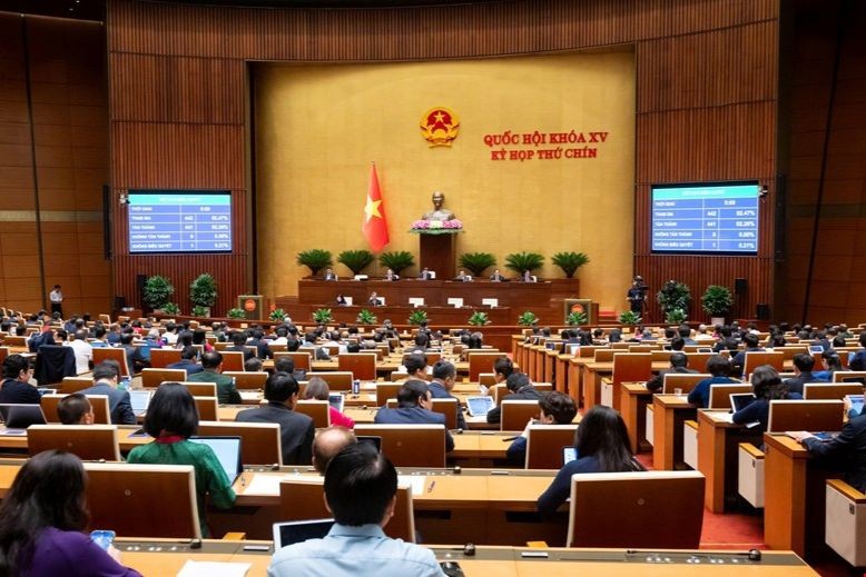 Quốc hội biểu quyết thông qua Luật Năng lượng nguyên tử (sửa đổi).