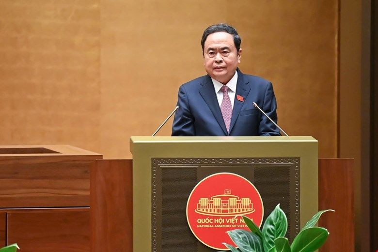 Chủ tịch Quốc hội Trần Thanh Mẫn.