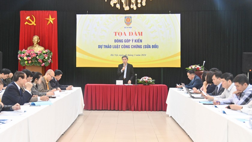 Toàn cảnh Tọa đàm.